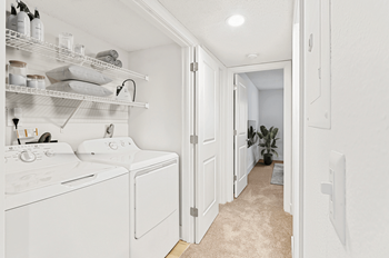 Washer and dryer in every home